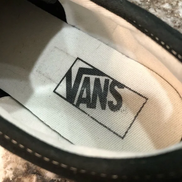 Vans black canvas lace up sneakers - Picture 8 of 10